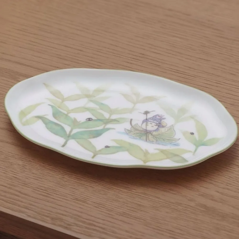Discount Maison Ghibli 23 Cm Totoro Cloud Shape Plate - My Neighbor Totoro
