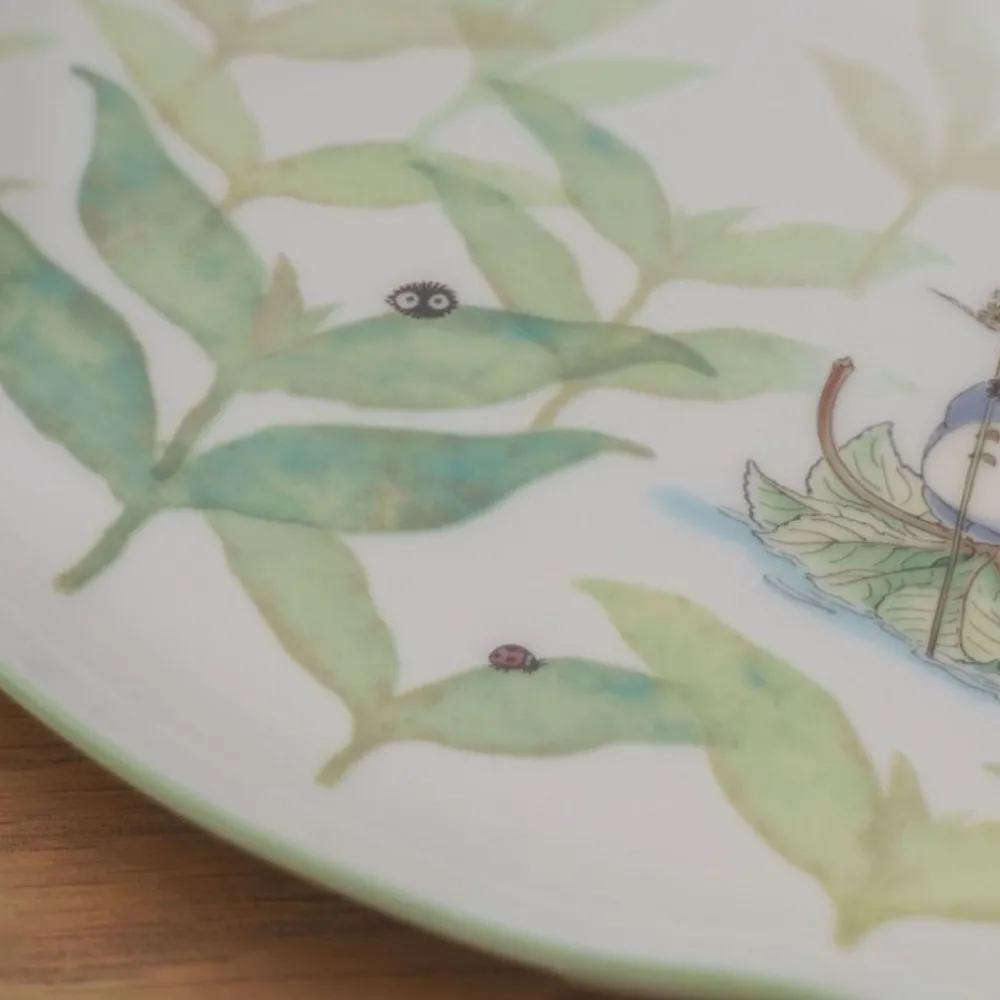 Discount Maison Ghibli 23 Cm Totoro Cloud Shape Plate - My Neighbor Totoro