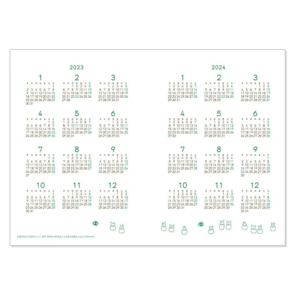 Clearance Maison Ghibli 2023 Schedule Book Ocarina Concert - My Neighbor Totoro