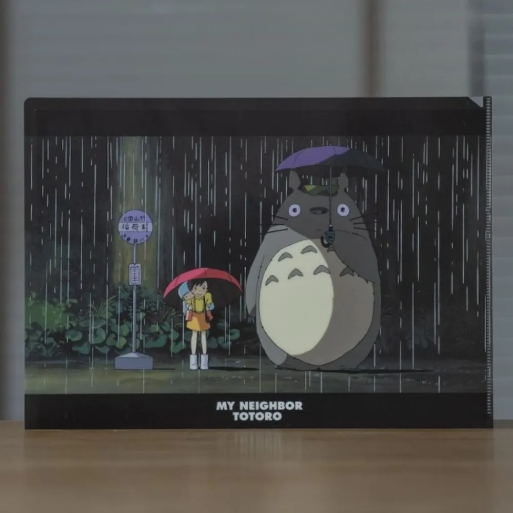 Best Maison Ghibli A4 Size Clear Folder A Fateful Encounter - My Neighbour Totoro