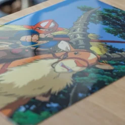 Sale Maison Ghibli A4 Size Clear Folder Ashitaka And Yakul - Princesse Mononoke