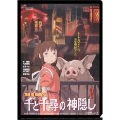 Sale Maison Ghibli A4 Size Clear Folder Movie Poster - Spirited Away