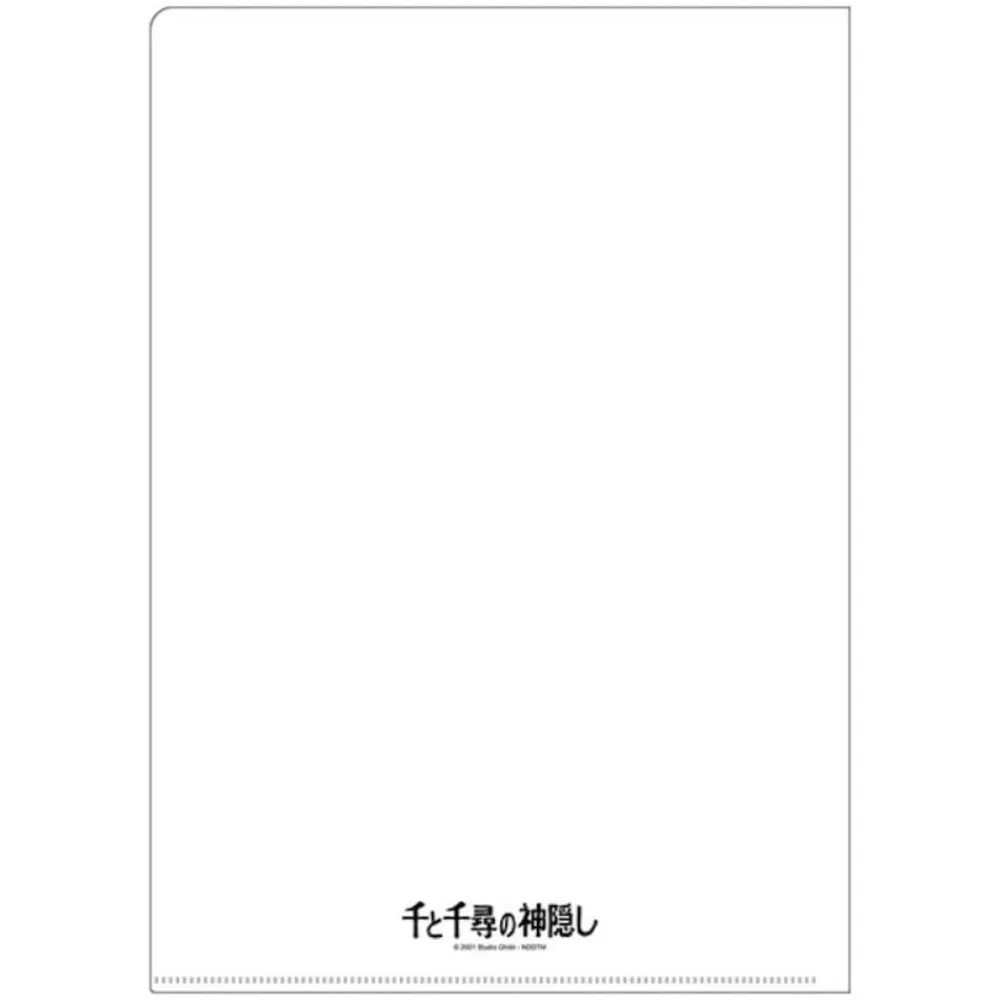 Sale Maison Ghibli A4 Size Clear Folder Movie Poster - Spirited Away