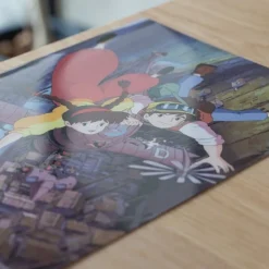 Hot Maison Ghibli A4 Size Clear Folder Power Of Volucite Crystal - Castle In The Sky