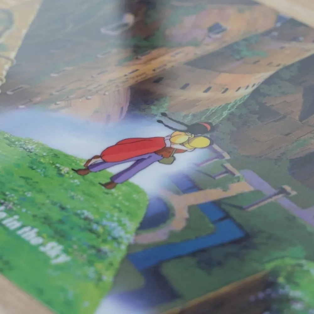 Sale Maison Ghibli A4 Size Clear Folder Sky Garden - Castle In The Sky