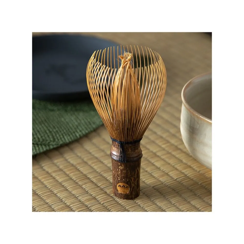 Best Maison Ghibli Akahada-Yaki Matcha Tea Bowl & Whisk - My Neighbor Totoro