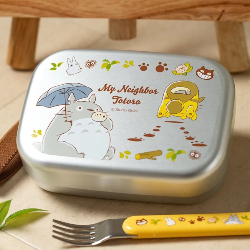 New Maison Ghibli Aluminum Bento Totoro & Catbus - My Neighbor Totoro