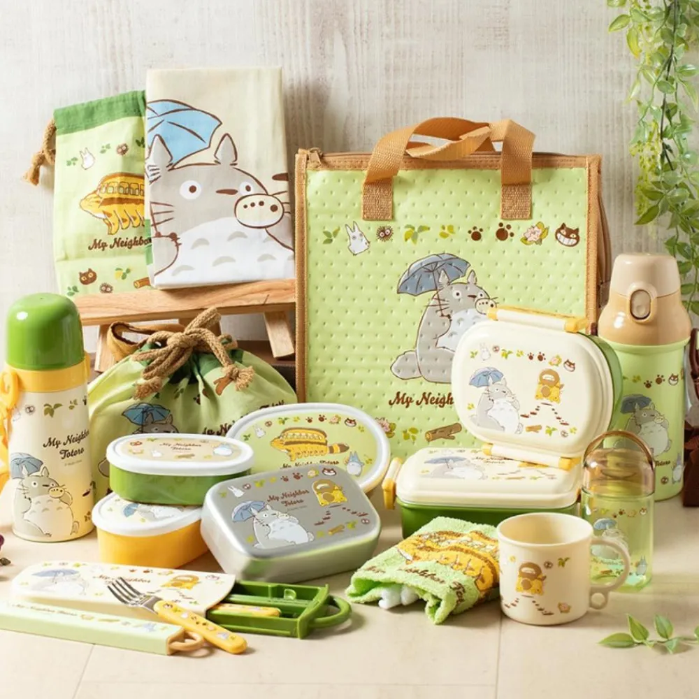 New Maison Ghibli Aluminum Bento Totoro & Catbus - My Neighbor Totoro