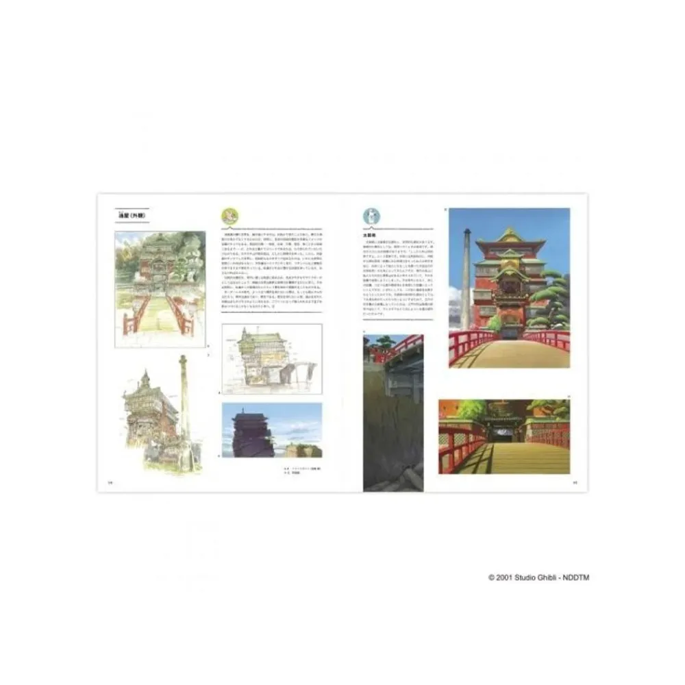 Hot Maison Ghibli Architecture Exhibition Catalogue - Studio Ghibli