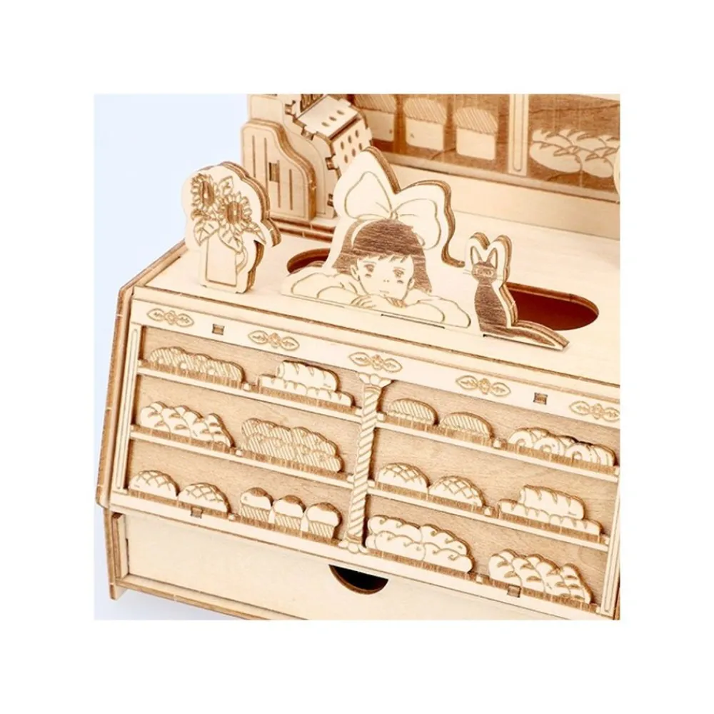 Online Maison Ghibli Bakery Wooden Craft Kigumi - Kiki'S Delivery Service