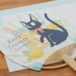 Best Maison Ghibli Bamboo Fan & Letter Set Jiji With Lemon - Kiki'S Delivery Service