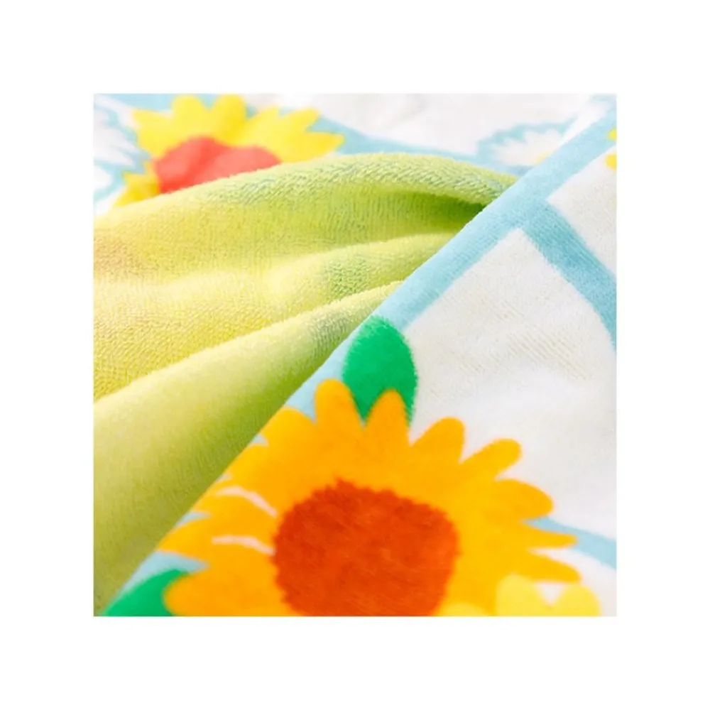 New Maison Ghibli Beach Towel Sunflowers 80 X 110 Cm - My Neighbor Totoro
