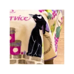 Hot Maison Ghibli Blanket Jiji Grappes 70X100 Cm - Kiki'S Delivery Service