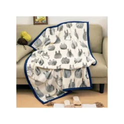 Outlet Maison Ghibli Blanket Totoro Silhouette 100X140 Cm - My Neighbor Totoro