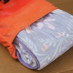 Online Maison Ghibli Calcifer Rolled Blanket - Howl'S Moving Castle