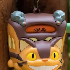 New Maison Ghibli Catbus Destination Kurukuru Keyring - My Neighbour Totoro