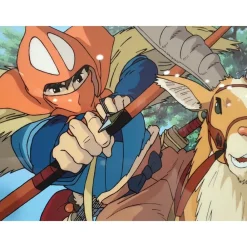 Best Maison Ghibli Cel Art Ashitaka Goes To Battle - Studio Ghibli