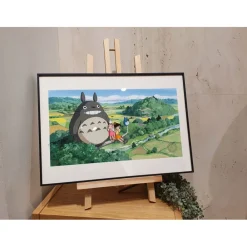 Hot Maison Ghibli Cel Art Totoro On A Summer Day - Studio Ghibli