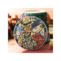 Clearance Maison Ghibli Ceramic Coaster Baron & Louise - Whisper Of The Heart