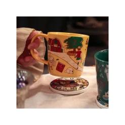 Sale Maison Ghibli Ceramic Coaster King Of Dwarf & Princess - Whisper Of The Heart