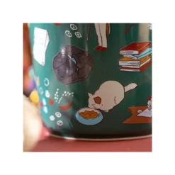 Sale Maison Ghibli Ceramic Mug Seiji'S Workshop - Whisper Of The Heart