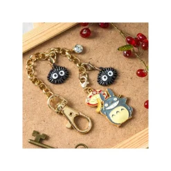 New Maison Ghibli Charm Chain Big Totoro & Mushroom - My Neighbor Totoro