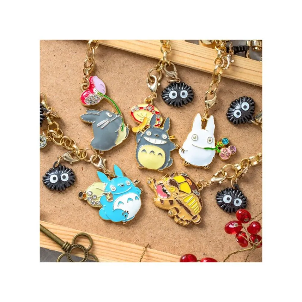 New Maison Ghibli Charm Chain Big Totoro & Mushroom - My Neighbor Totoro