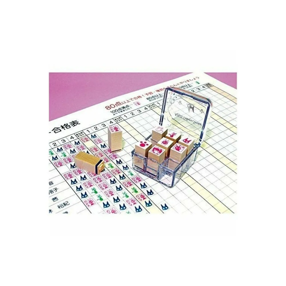 Hot Maison Ghibli Check Stamp Jiji And Company - Kiki'S Delivery Service
