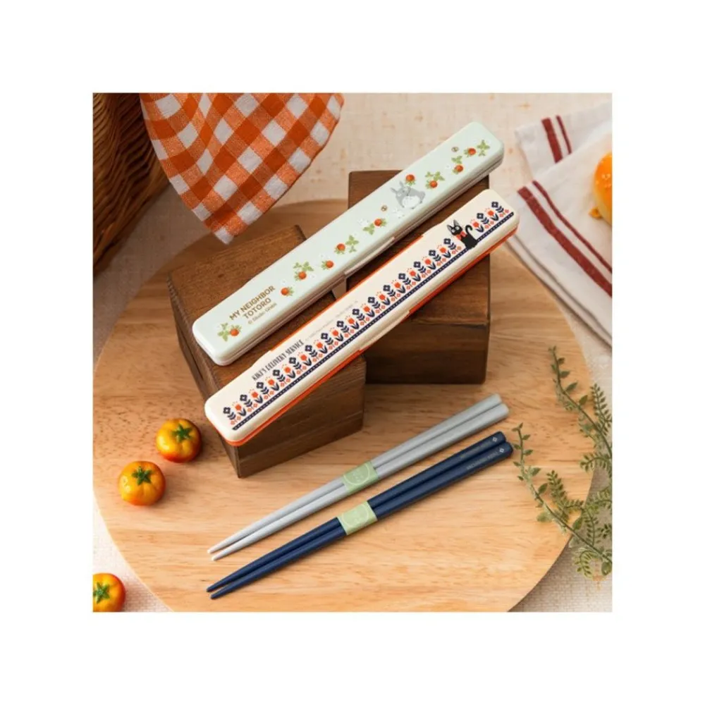 Clearance Maison Ghibli Chopsticks Box Set 18 Cm Wild Flowers - Kiki'S Delivery Service