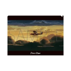 Outlet Maison Ghibli Clear Folder A4 Savoia Sunset - Porco Rosso