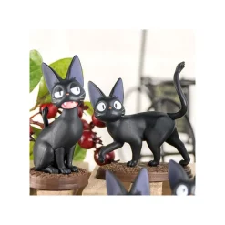 Maison Ghibli Collection Jiji Assorted 6 Figurines - Kiki'S Delivery Service