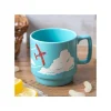 Hot Maison Ghibli Coloful Embossed Mug Savoia - Porco Rosso