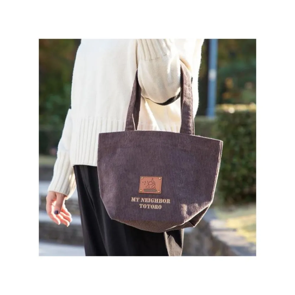 Outlet Maison Ghibli Corduroy Bag Totoro Patch - My Neighbor Totoro