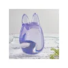 New Maison Ghibli Crystal Figurine Transparent Small Totoro Purple - My Neighbor Totoro