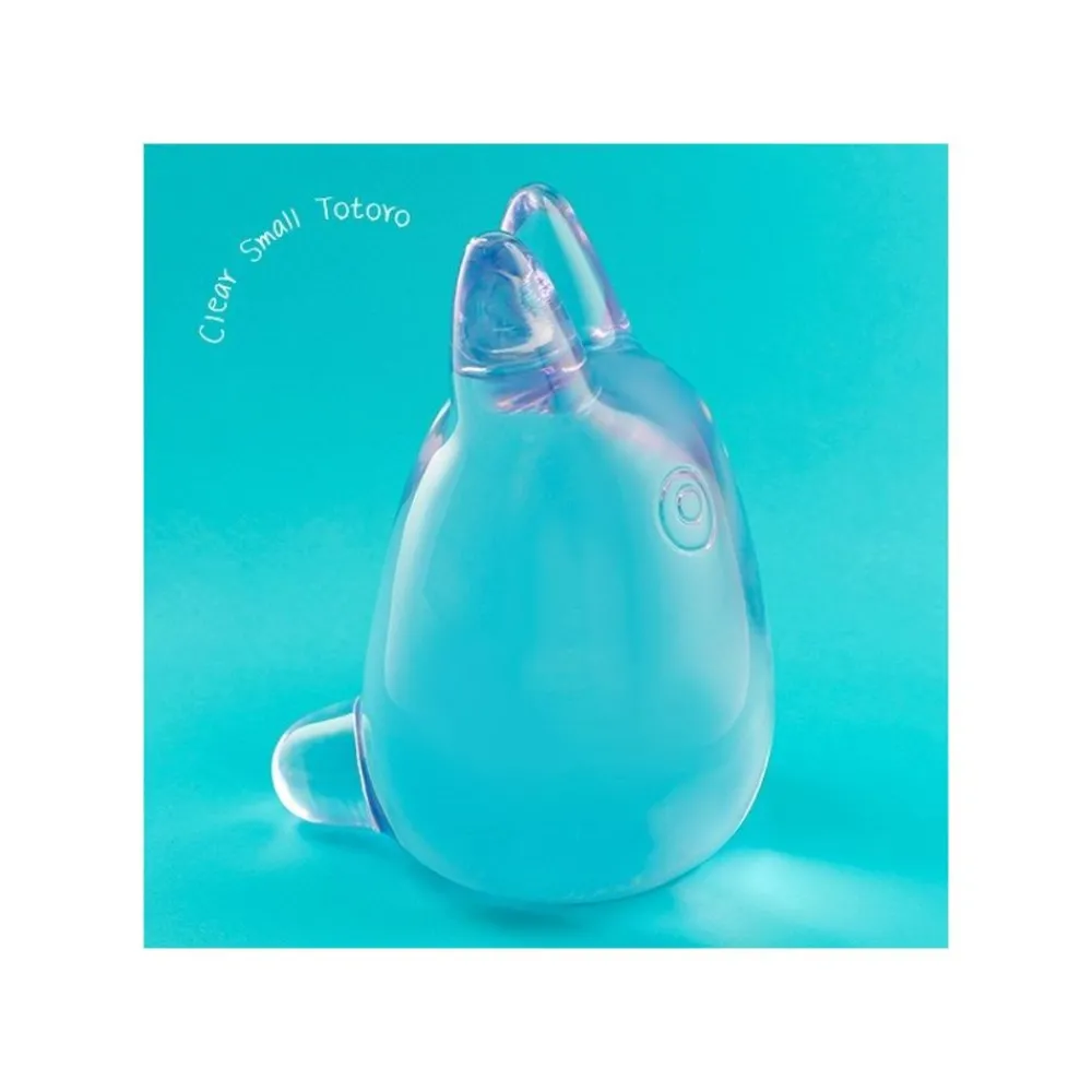 New Maison Ghibli Crystal Figurine Transparent Small Totoro Purple - My Neighbor Totoro