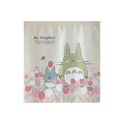 Outlet Maison Ghibli Curtains Tulips Totoro - My Neighbor Totoro