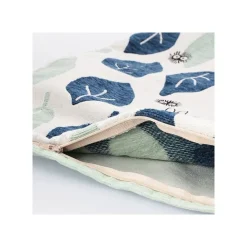 Outlet Maison Ghibli Cushion Big Totoro Blue & Green Leaves 45X45 Cm - My Neighbour Totoro