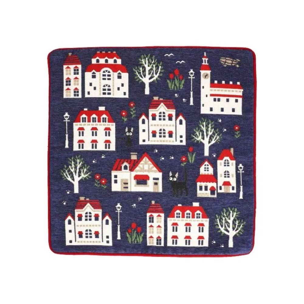 Hot Maison Ghibli Cushion Jiji Houses 45 X 45 Cm - Kiki'S Delivery Service