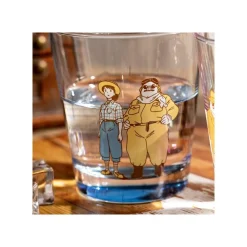 Outlet Maison Ghibli Decorated Glass Marco & Fio - Porco Rosso