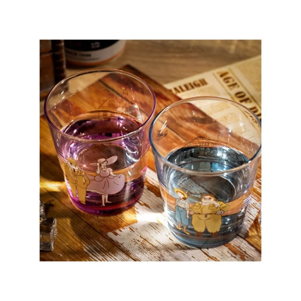 Outlet Maison Ghibli Decorated Glass Marco & Fio - Porco Rosso