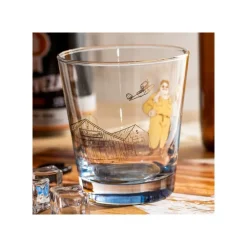 Outlet Maison Ghibli Decorated Glass Marco & Fio - Porco Rosso