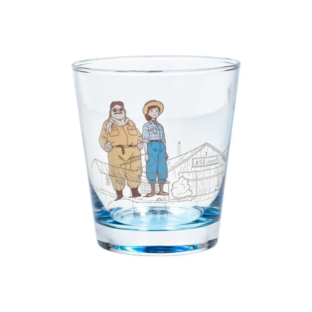 Outlet Maison Ghibli Decorated Glass Marco & Fio - Porco Rosso