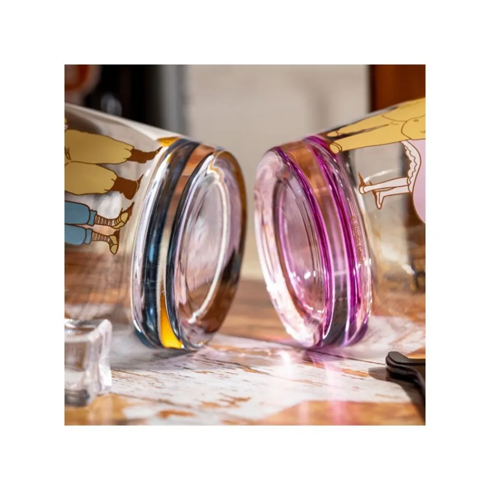 Clearance Maison Ghibli Decorated Glass Marco & Gina - Porco Rosso