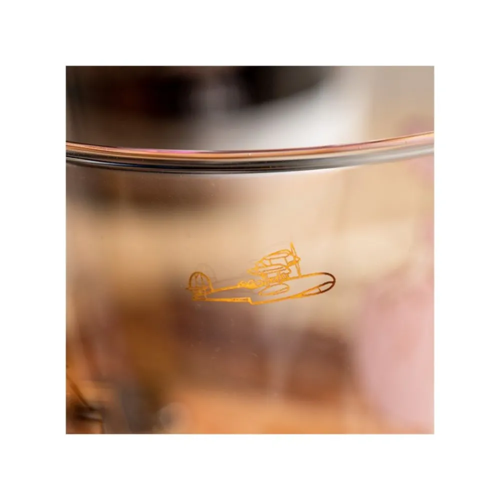 Clearance Maison Ghibli Decorated Glass Marco & Gina - Porco Rosso