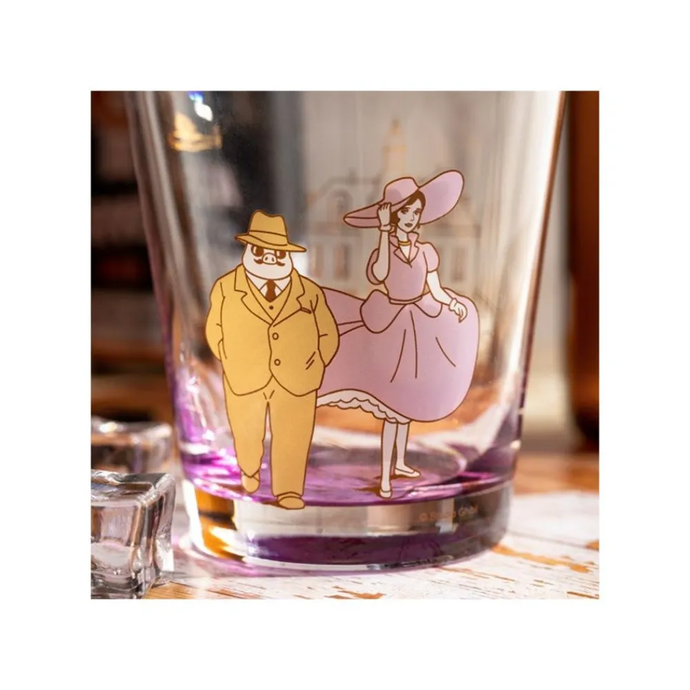 Clearance Maison Ghibli Decorated Glass Marco & Gina - Porco Rosso