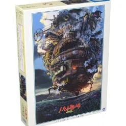 Outlet Maison Ghibli Deluxe Foil Puzzle 1000P Movie Poster - Howl'S Moving Castle