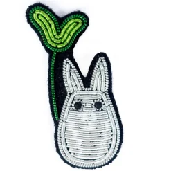 Online Maison Ghibli Embroidered Jewel Brooch Small Totoro - My Neighbor Totoro