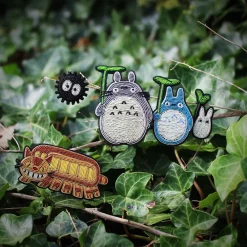 Outlet Maison Ghibli Embroidered Jewel Brooch Soot Sprite - My Neighbor Totoro