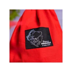 Clearance Maison Ghibli Embroidered Pouch With Cord Ashitaka - Princess Mononoke
