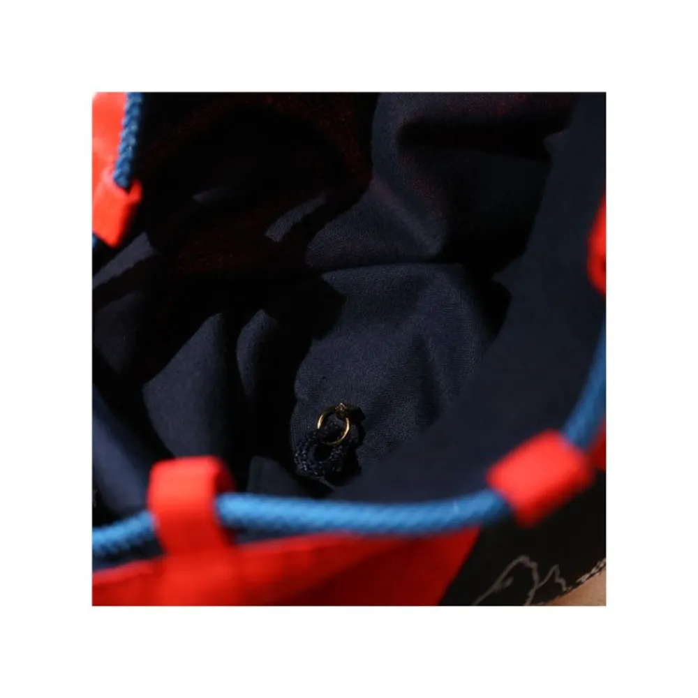 Clearance Maison Ghibli Embroidered Pouch With Cord Ashitaka - Princess Mononoke